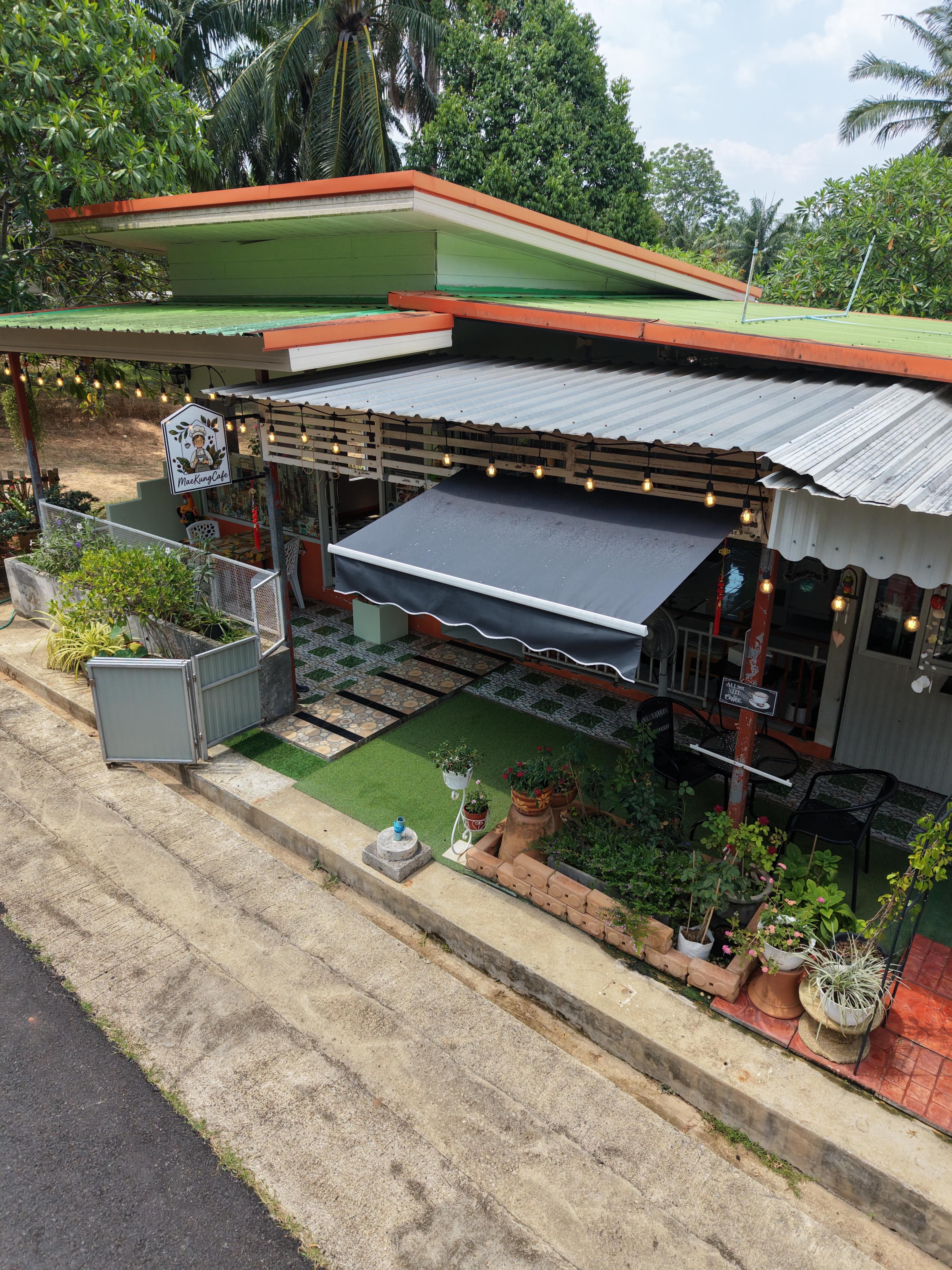 Aerial view of MaeKung Cafe Krabi 1