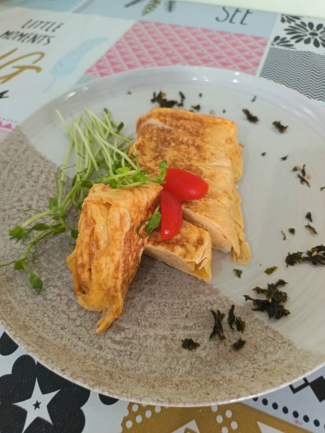 Tamagoyaki at MaeKung Cafe Krabi